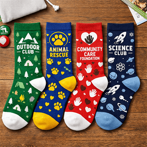 Custom Logo Socks